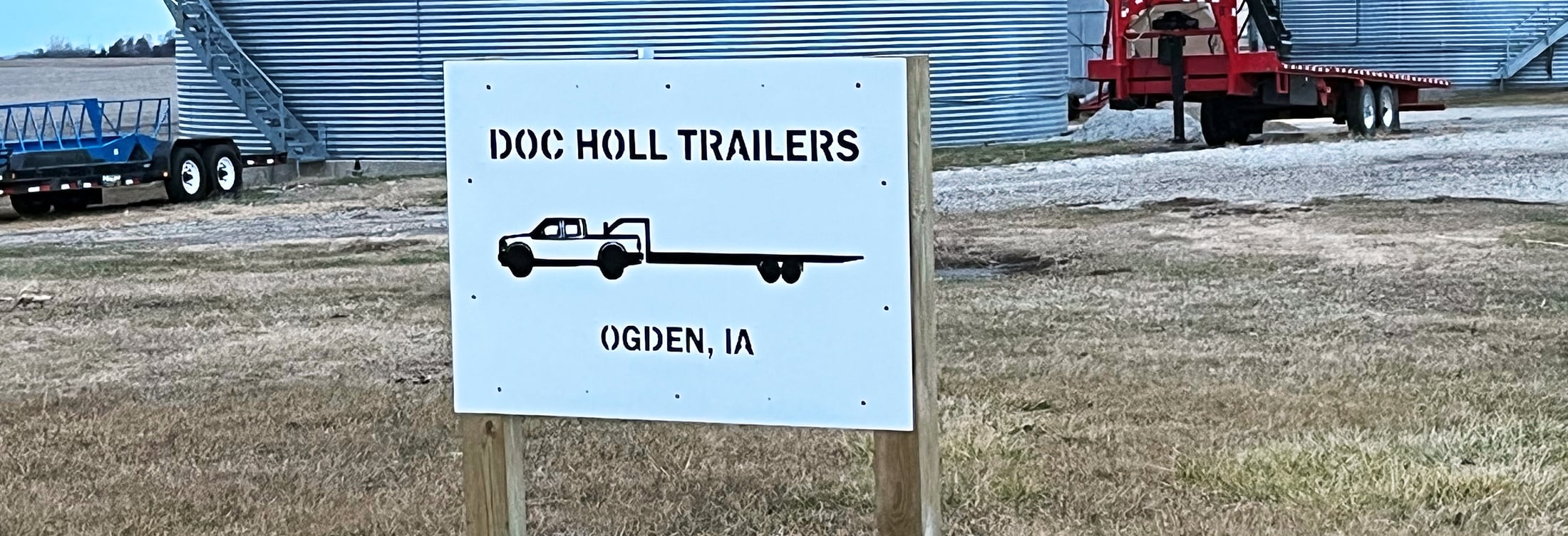 front sign